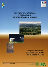 Référentiel régional pédologique de Bourgogne à 1/250 000