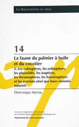 La faune du palmier à huile et du cocotier - Dominique Mariau - Cirad