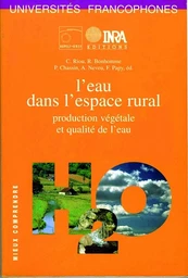 L'eau dans l'espace rural