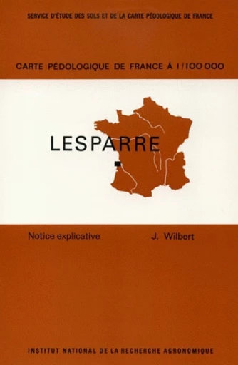 Carte pédologique de France à 1/100 000 - Jacques Wilbert - Inra