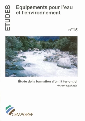 Etude de la formation d'un lit torrentiel - Vincent Koulinski - Irstea