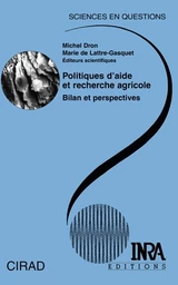 Politiques d'aide et recherche agricole