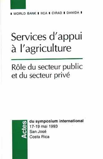 Services d'appui à l'agriculture -  - Cirad