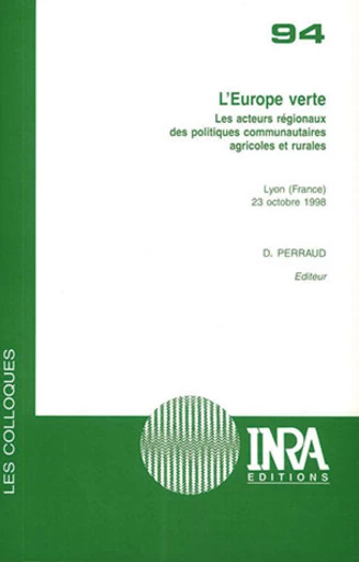 L'Europe verte -  - Inra