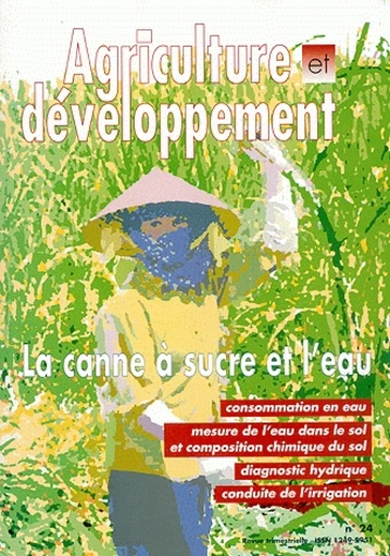 La canne à sucre et l'eau -  - Cirad