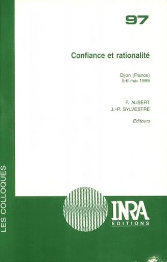 Confiance et rationalité -  - Inra