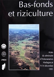 Bas fonds et riziculture