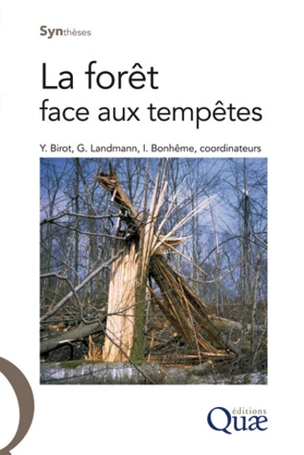 La forêt face aux tempêtes -  - Éditions Quae