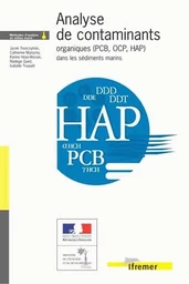 Analyse de contaminants organiques (PCB, OCP, HAP) dans les sédiments marins