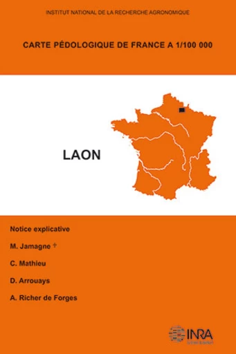 Carte pédologique de France à 1/100 000 - Marcel Jamagne, C. Mathieu, Dominique Arrouays, Anne Richer de Forges - Inra