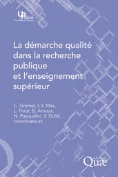 La démarche qualité dans la recherche publique et l'enseignement supérieur