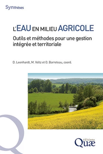 L'eau en milieu agricole -  - Éditions Quae