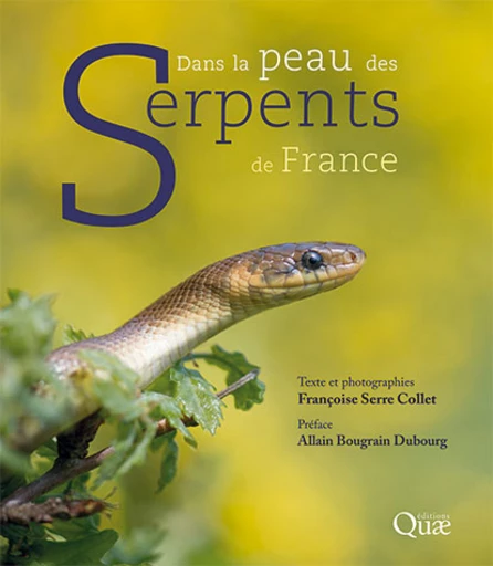 Dans la peau des serpents de France - Françoise Serre Collet - Éditions Quae