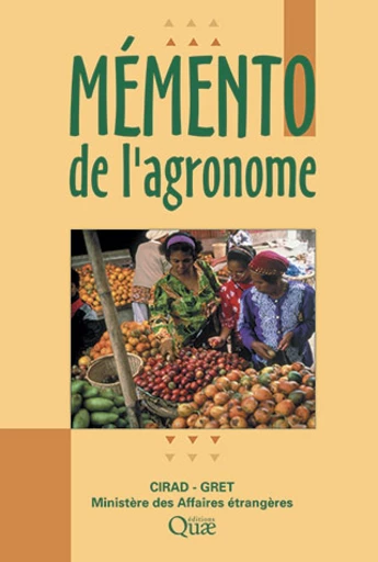 Mémento de l’agronome -  Collectif - Éditions Quae