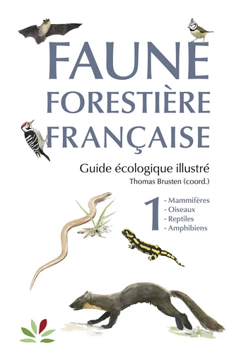 Faune forestière française - Tome 1 : Mammifères, oiseaux, reptiles, amphibiens -  - CNPF-IDF